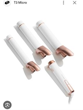 T3 Whirl Trio Interchangeable Styling Wand Set
